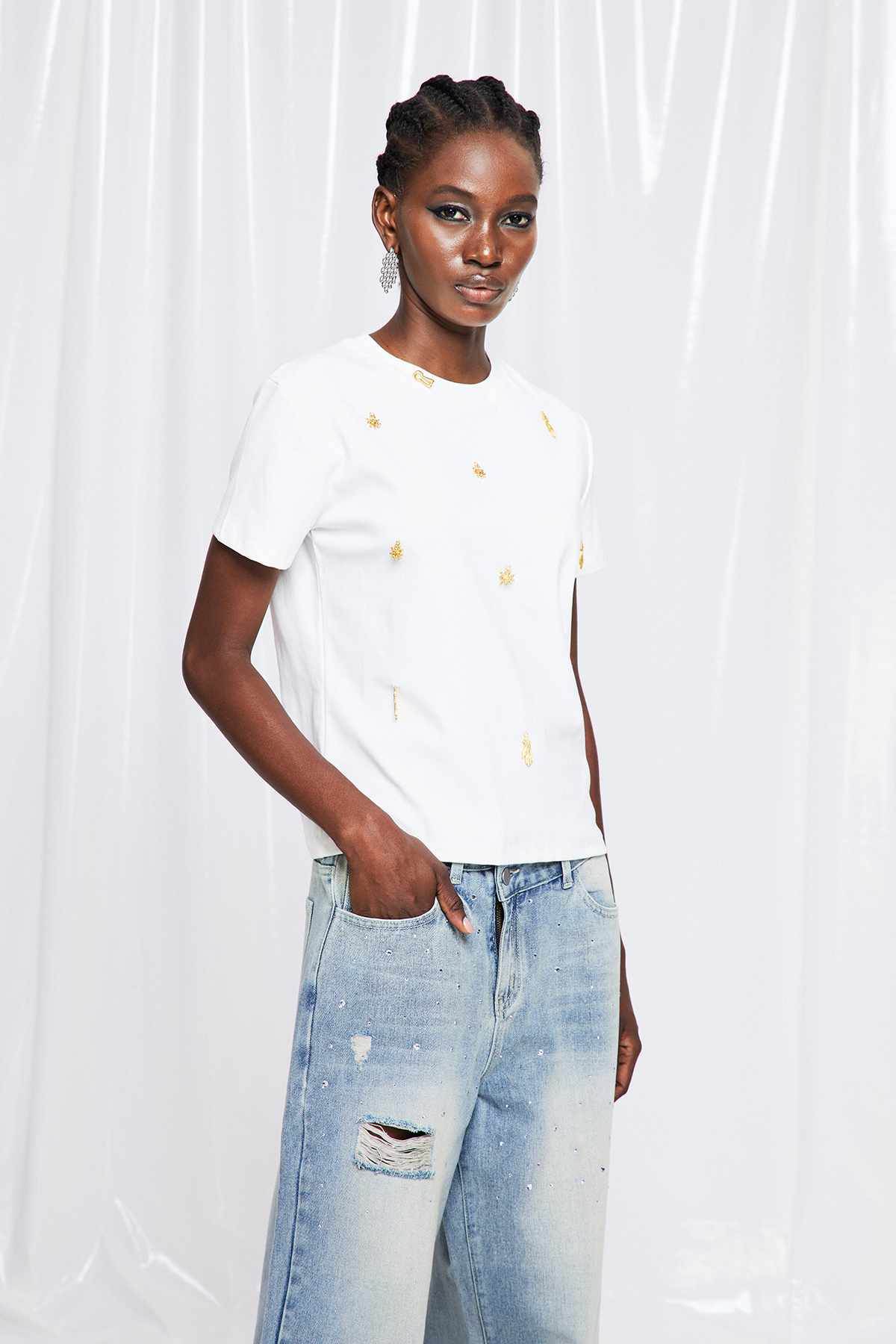 Furkan Embellished Top