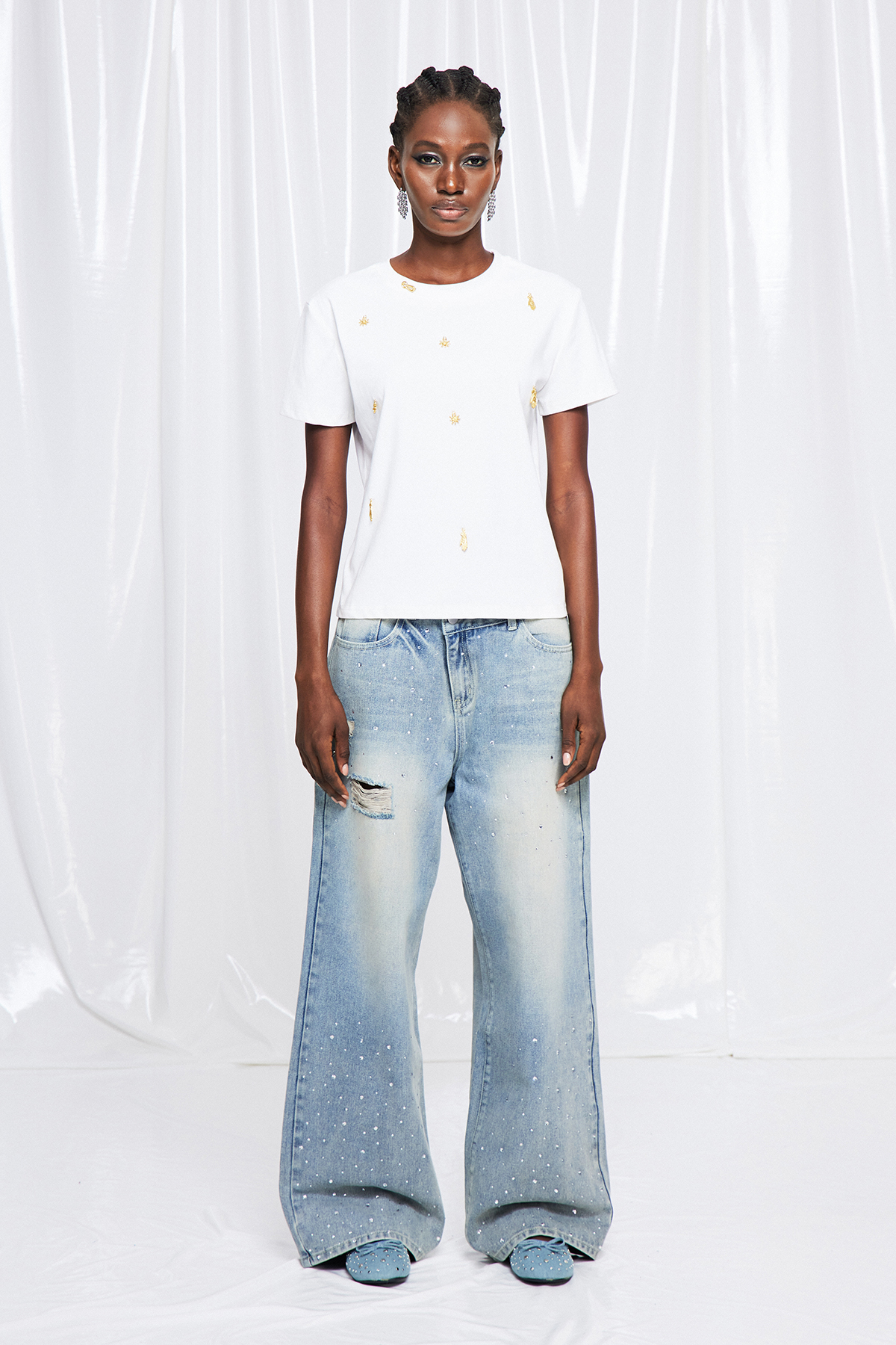 Furkan Embellished Top