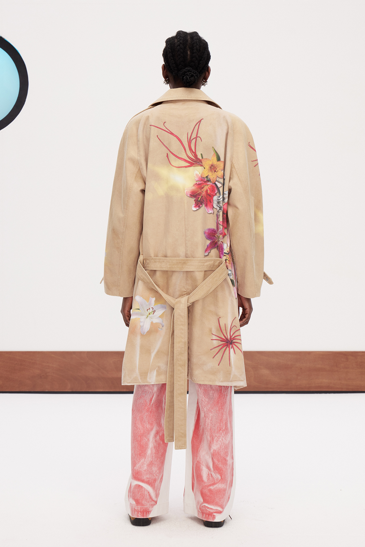 Gabrijel Lapel Print Coat