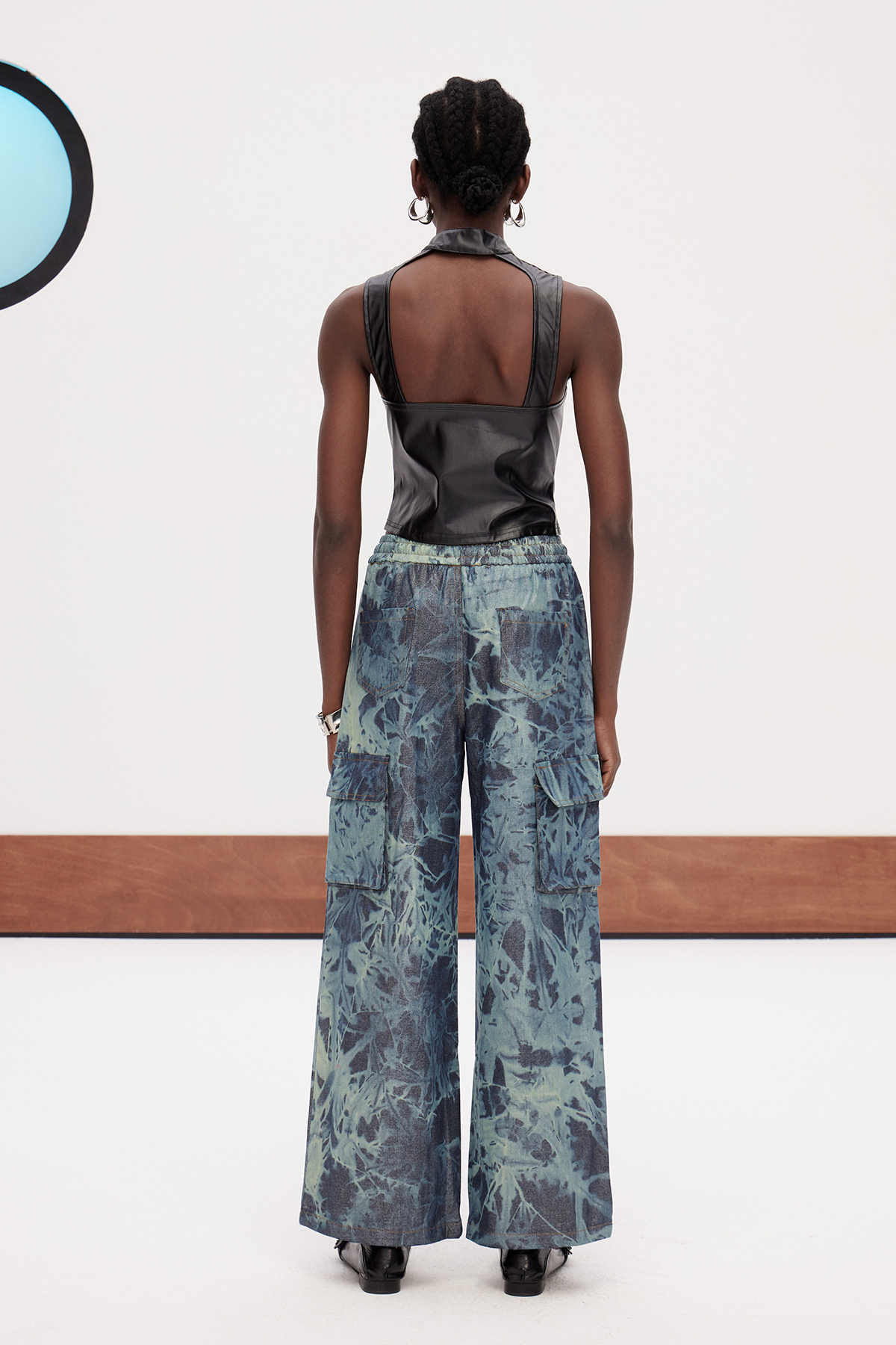 Gaea Stripe Print Pants