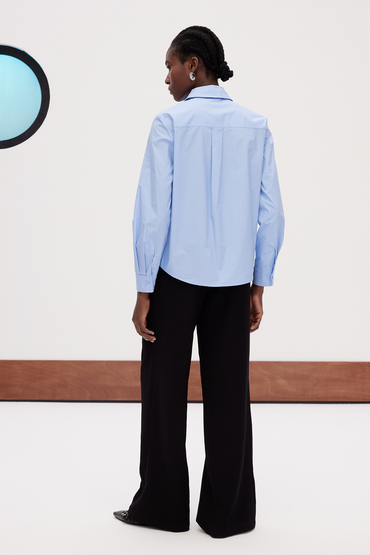 Gaiane Tie Up Deconstruct Shirt