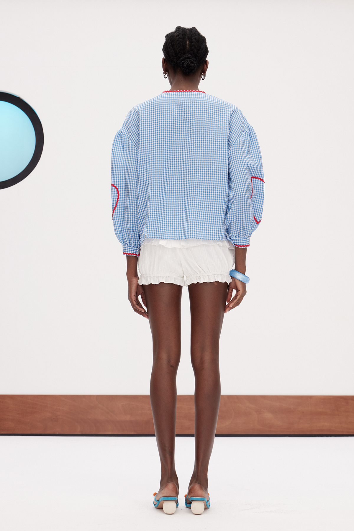 Gaioz Grid Tie Up Top