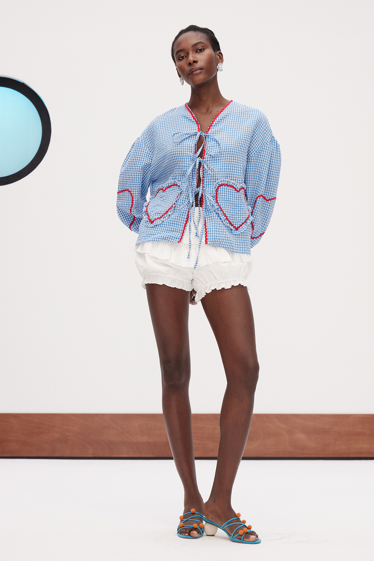 Gaioz Grid Tie Up Top