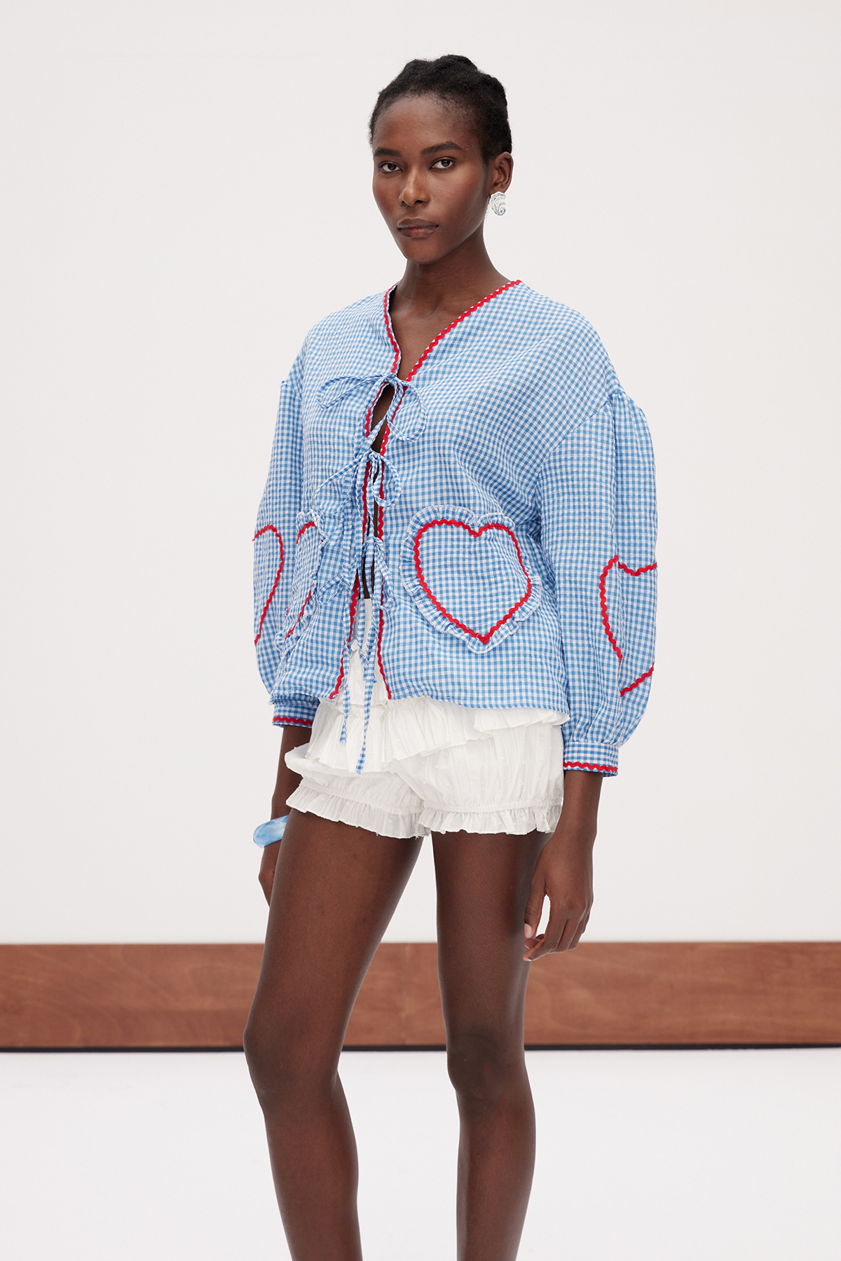 Gaioz Grid Tie Up Top