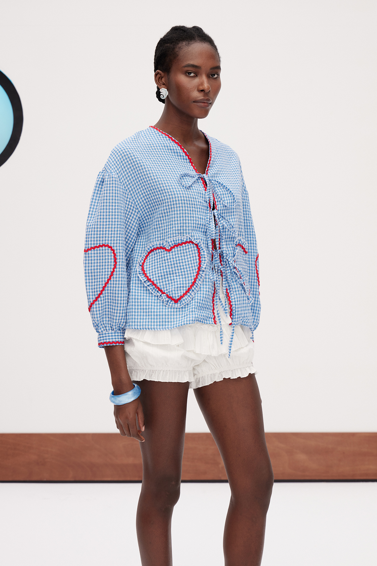 Gaioz Grid Tie Up Top