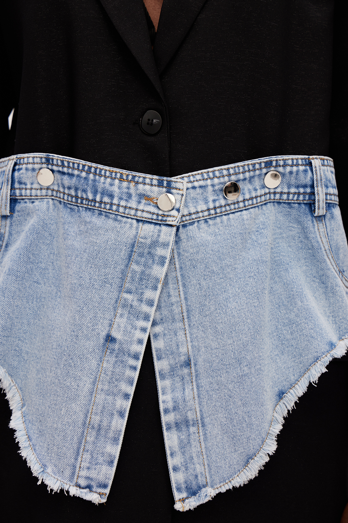 Galaktion Deconstruct Denim Blazer