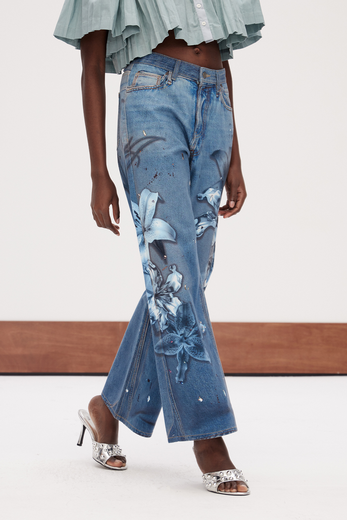 Galila Print Bootcut Jeans