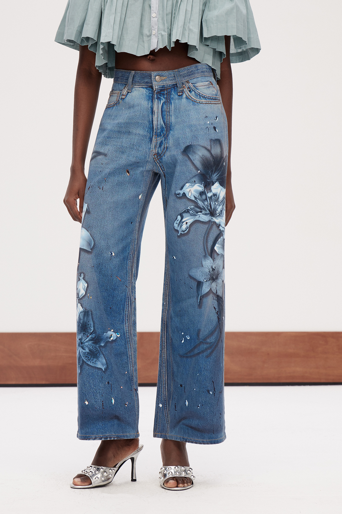 Galila Print Bootcut Jeans