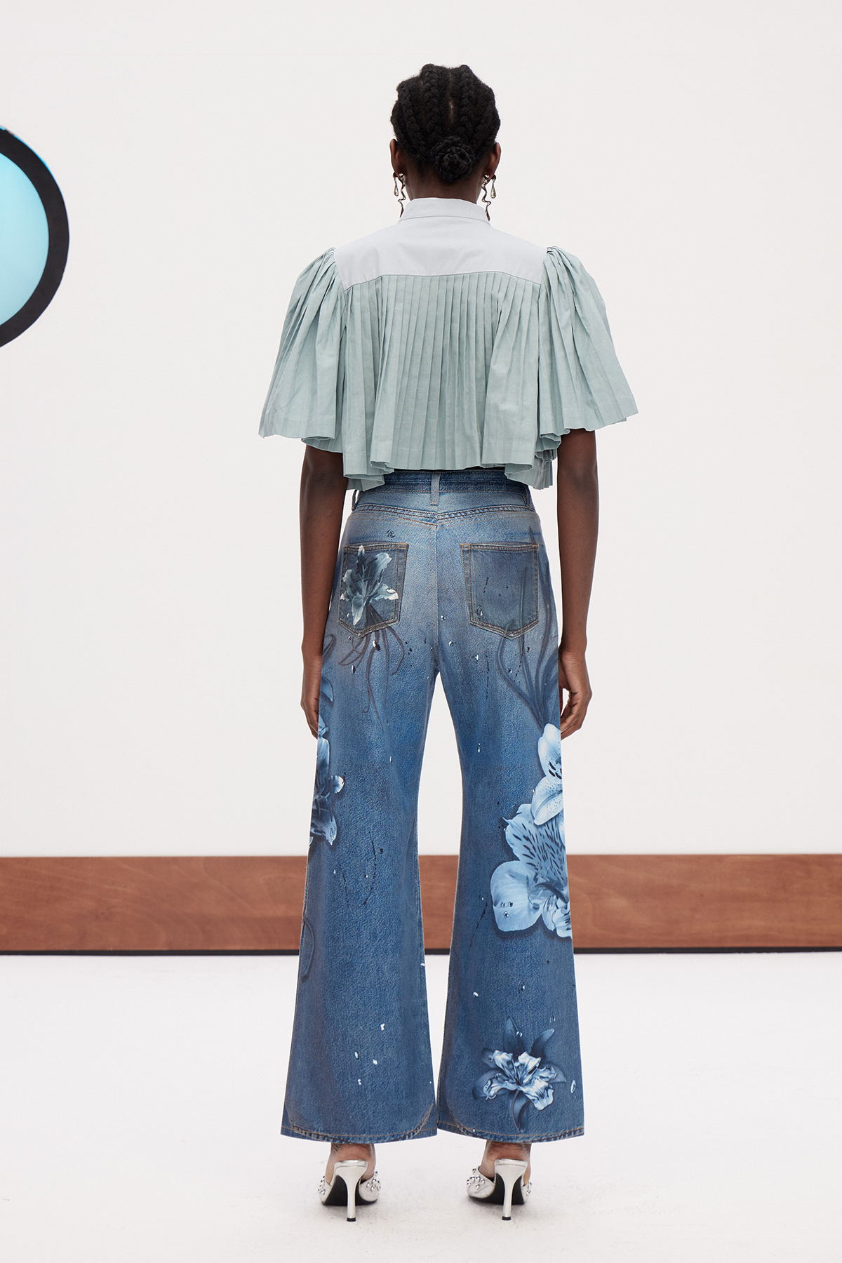 Galila Print Bootcut Jeans