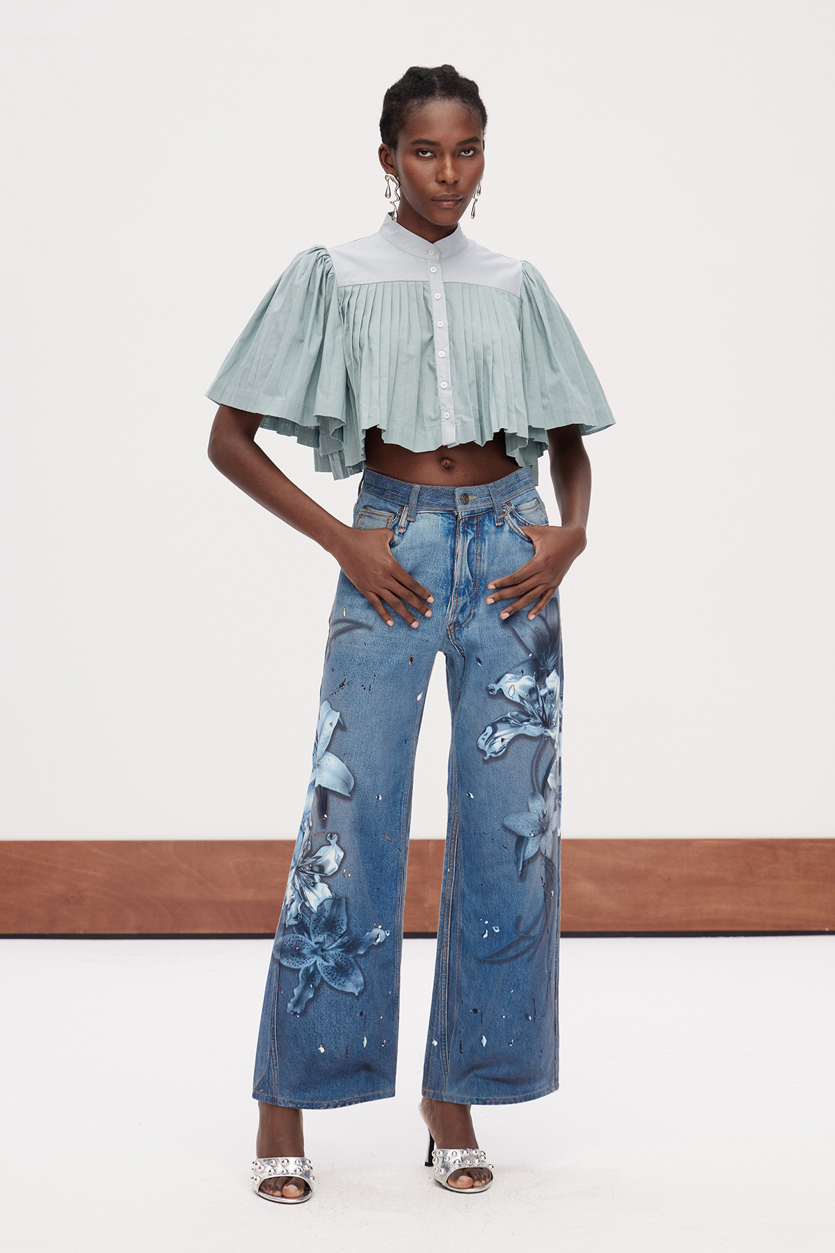 Galila Print Bootcut Jeans