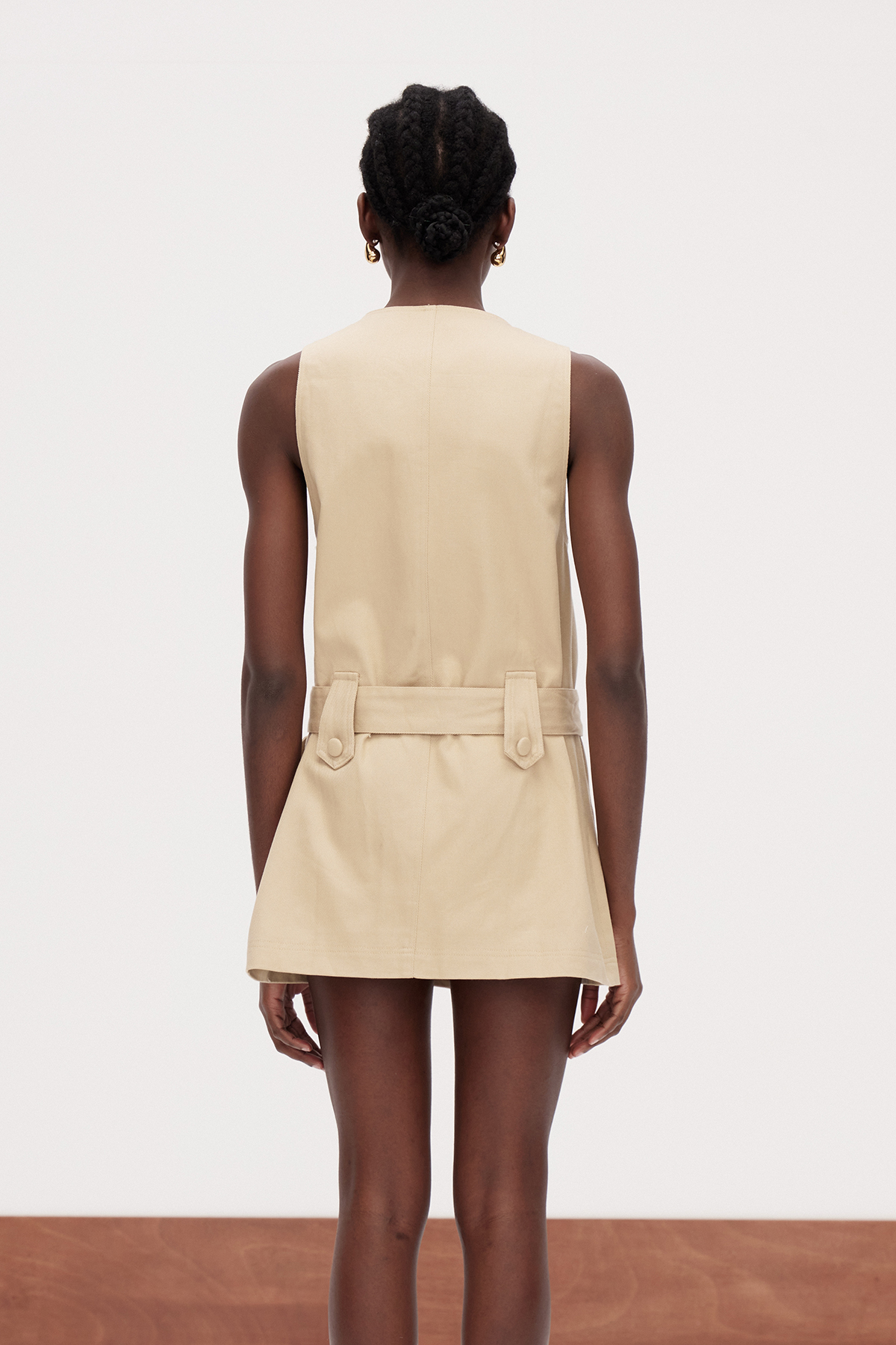 Galo Embellished Pearl Mini Dress