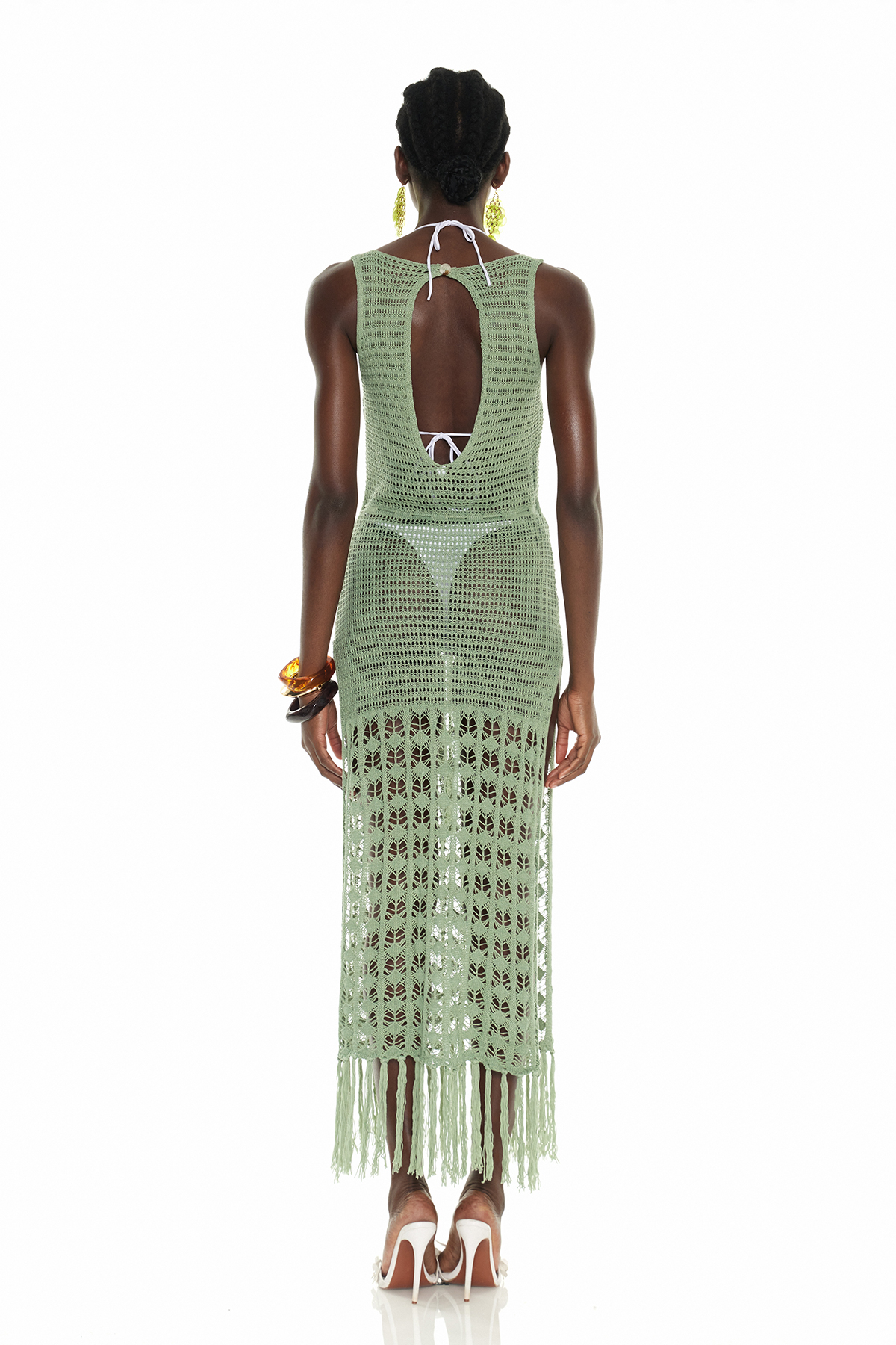 Gamaliel Cutout Knit Maxi Dress