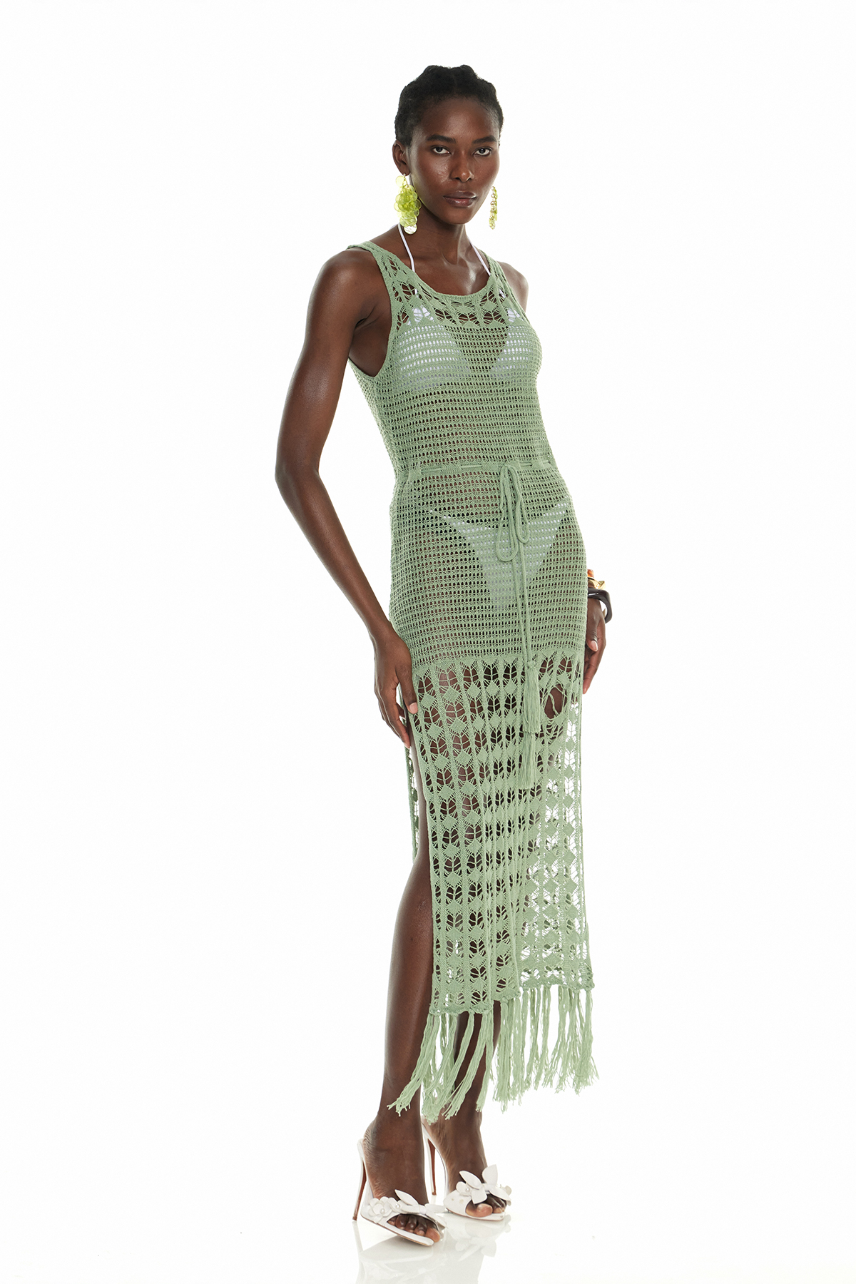 Gamaliel Cutout Knit Maxi Dress
