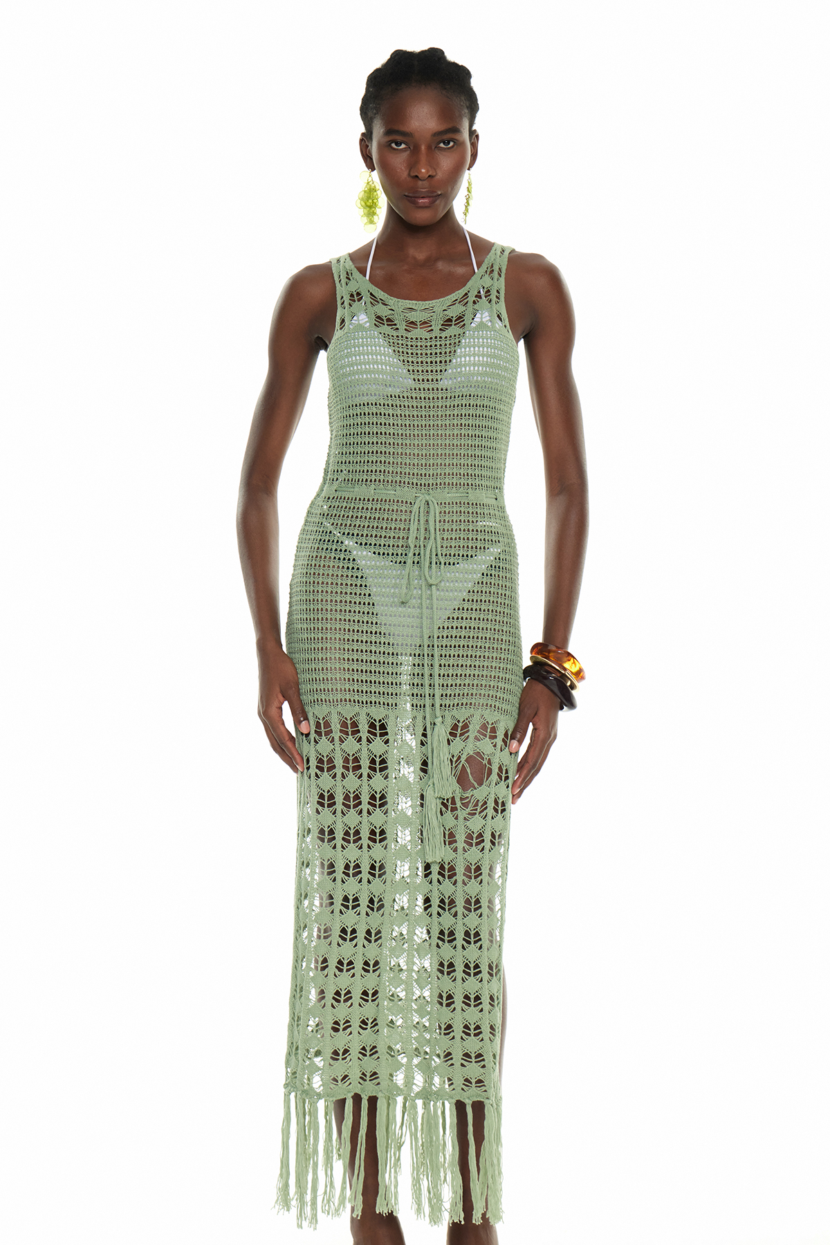 Gamaliel Cutout Knit Maxi Dress