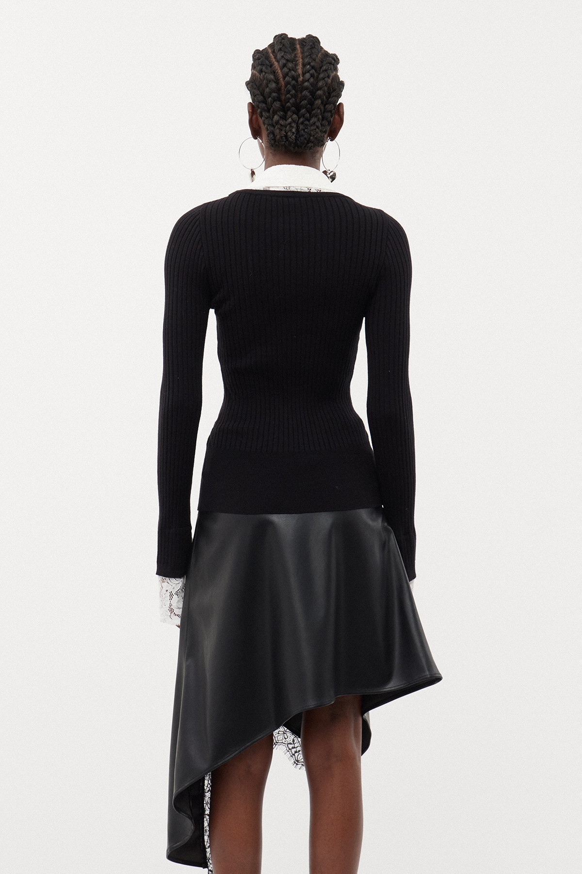 Gantulga Knit Lace Top