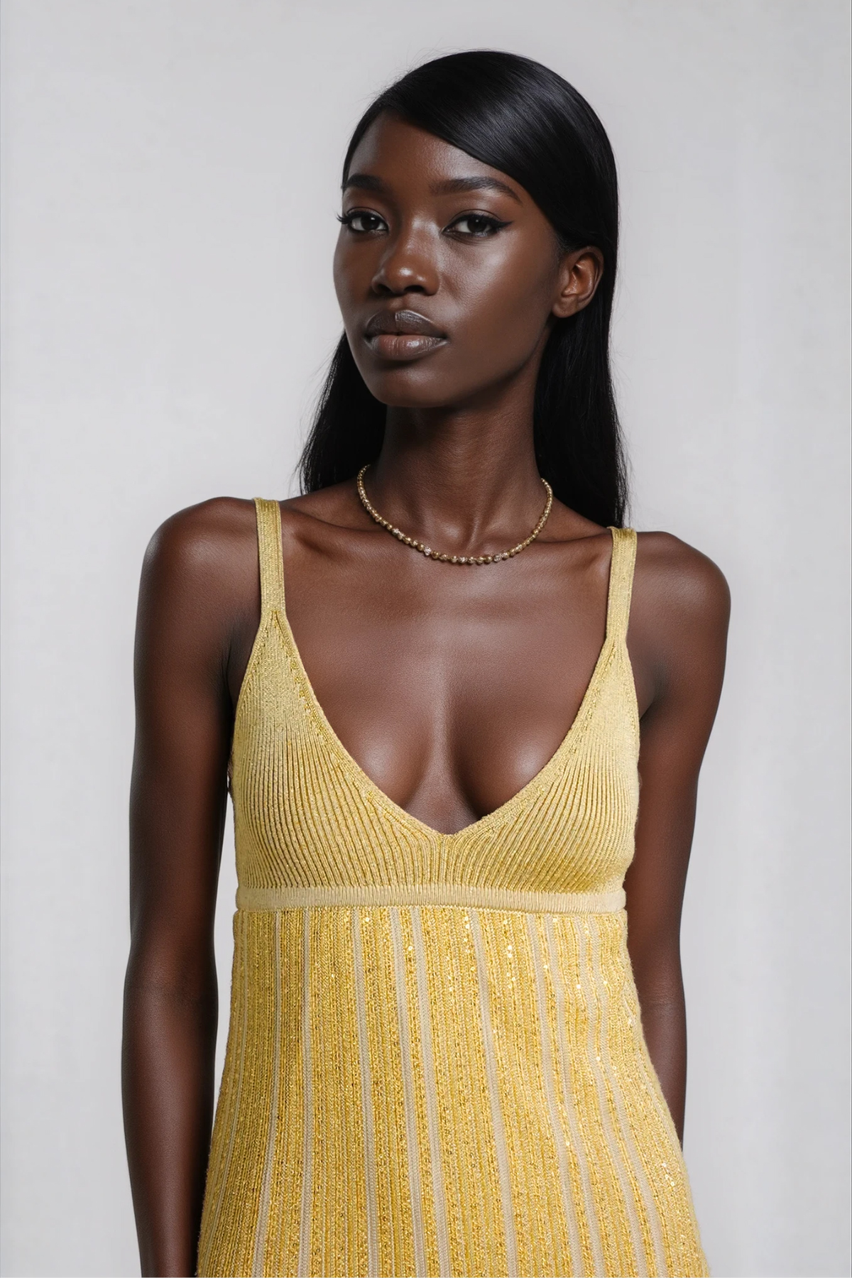Giovannetta Sequin Knit Maxi Dress