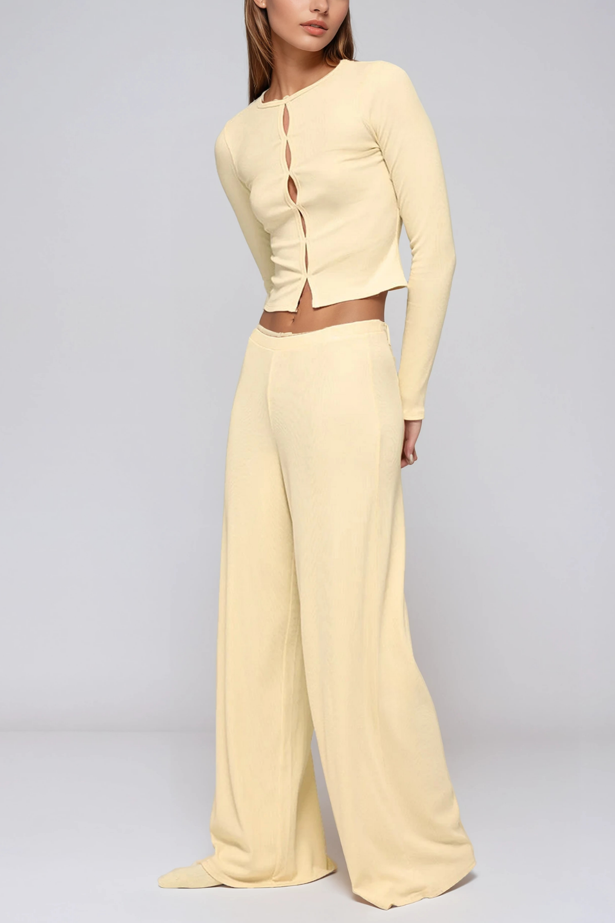 Giovanni Cutout Pants Set