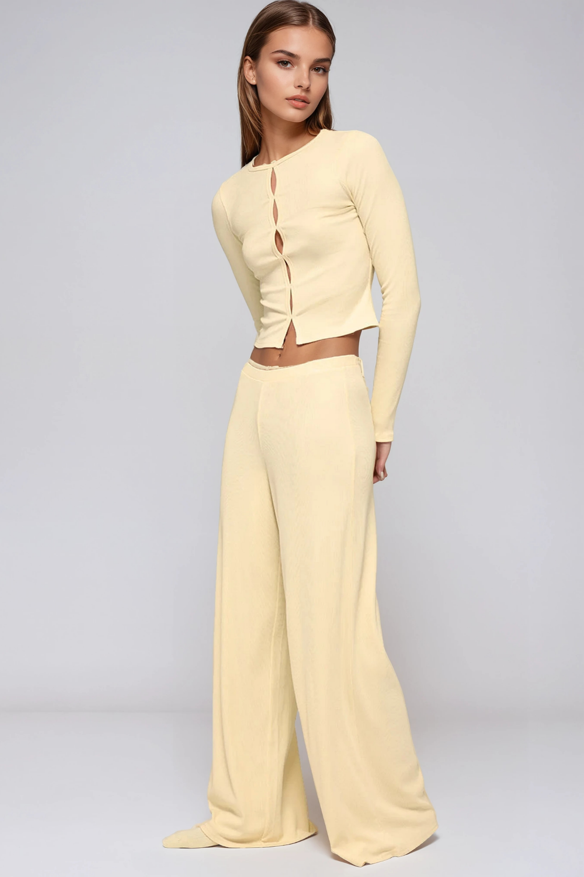 Giovanni Cutout Pants Set