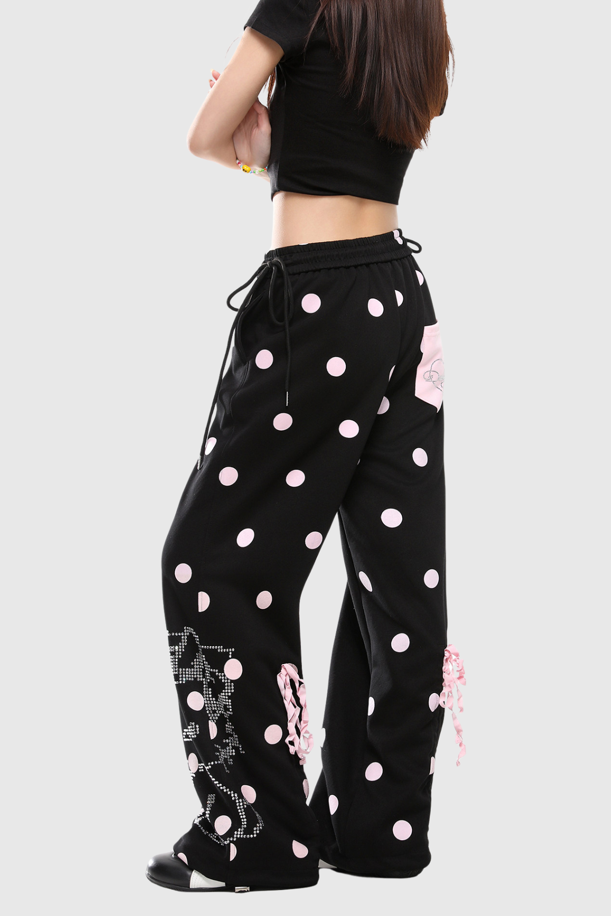 Gislaine Dot Print Pants