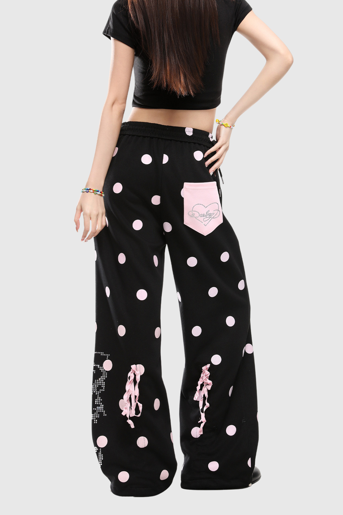 Gislaine Dot Print Pants