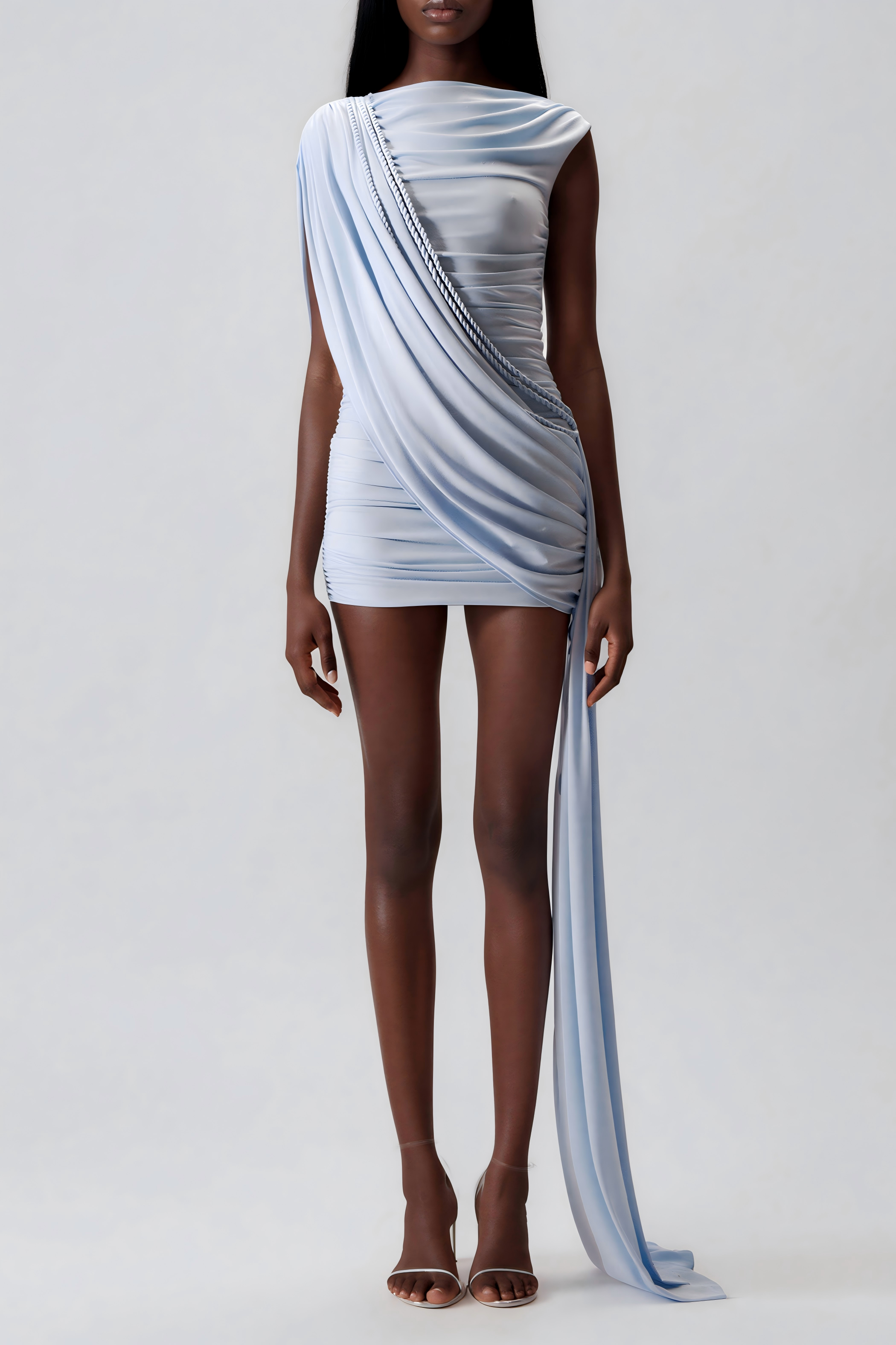 Hamutal Ruch Fringe Mini Dress