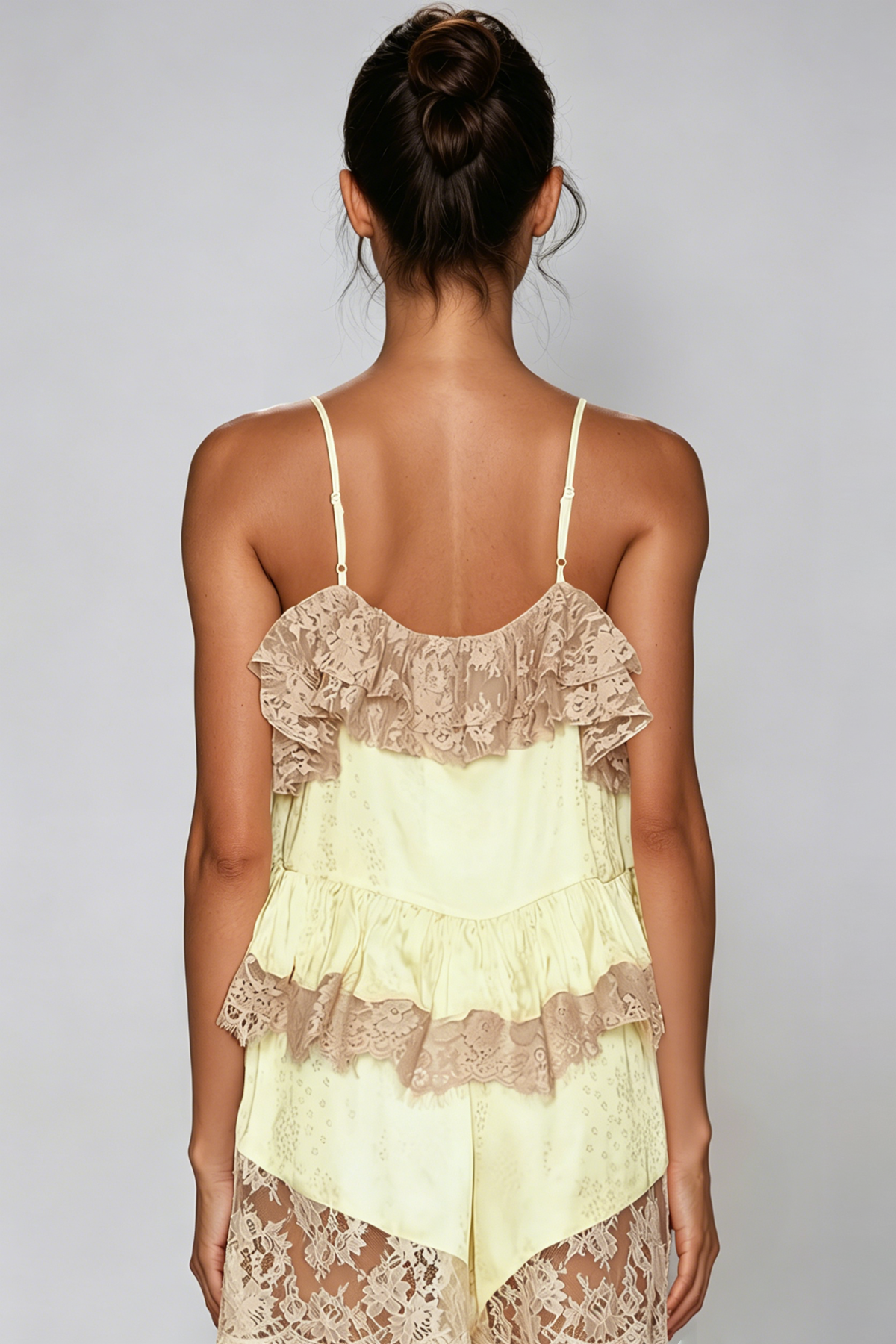 Haran Spaghetti Lace Shorts Sets