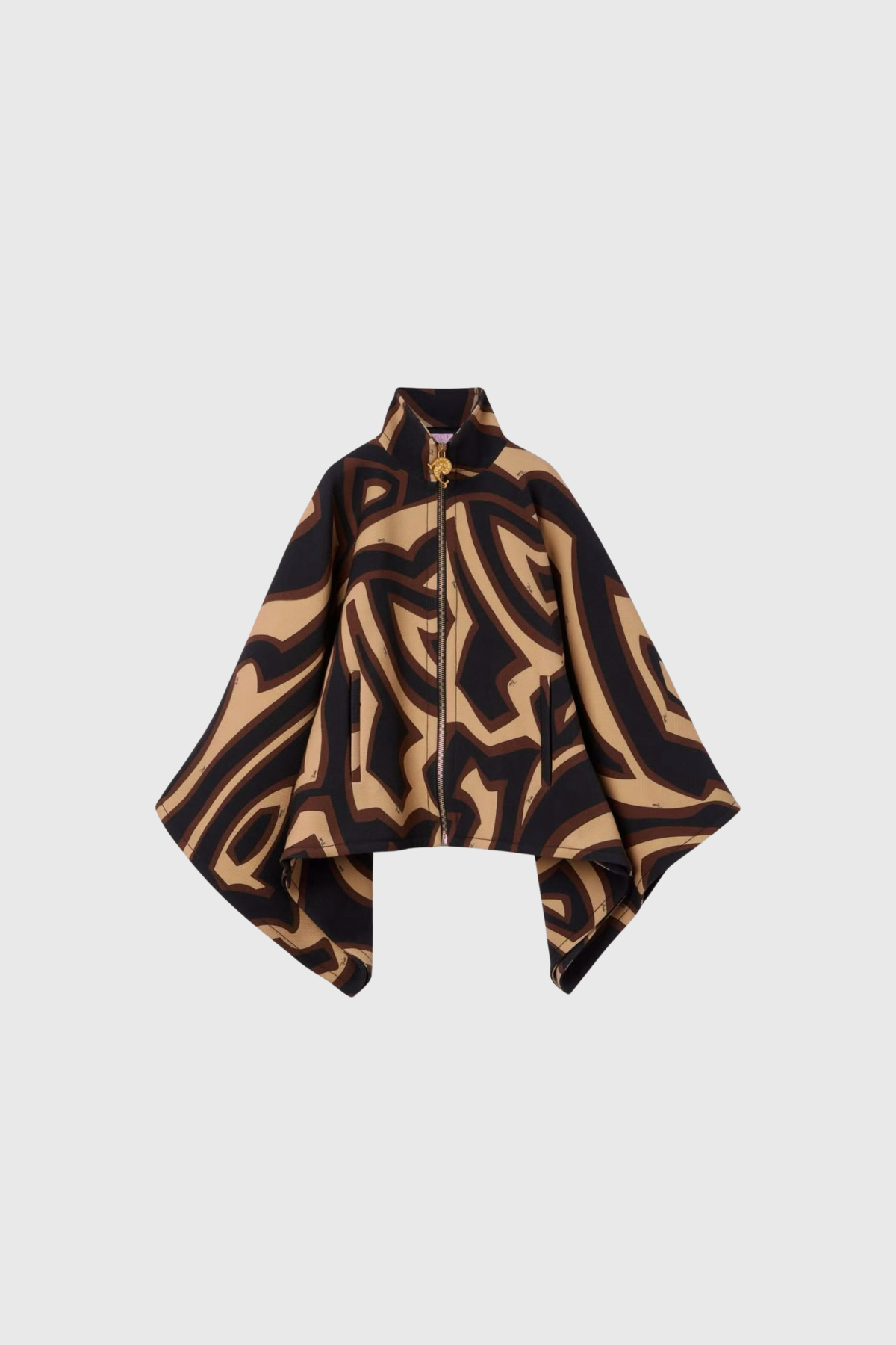 Hardmod High Neck Print Jacket
