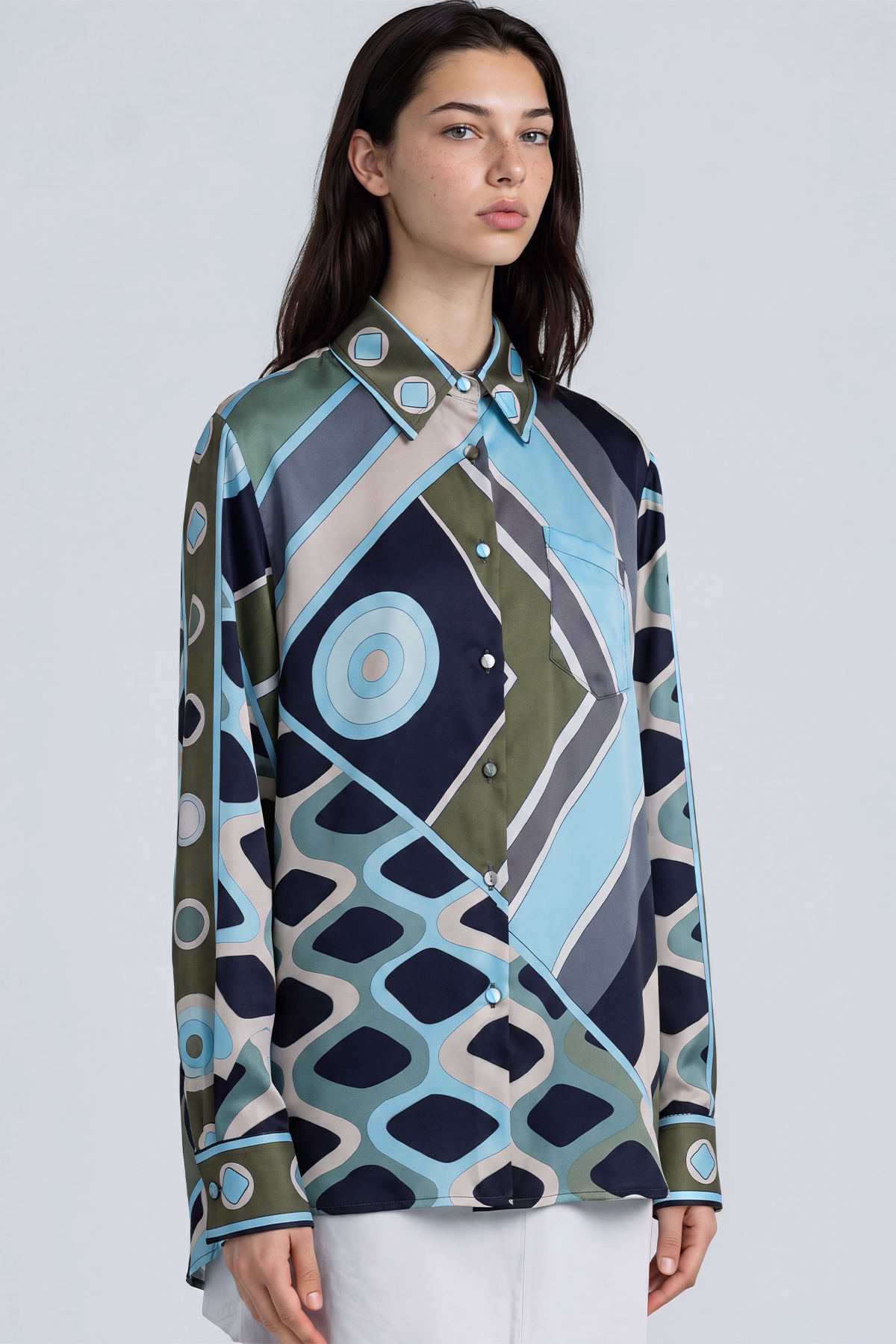 Hardmod Long Sleeve Print Baggy Pants Set