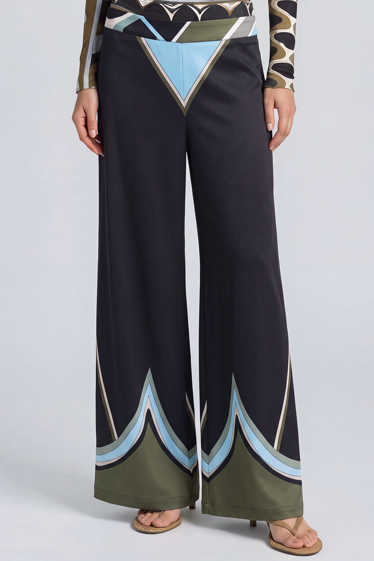 Hardmod Long Sleeve Print Baggy Pants Set