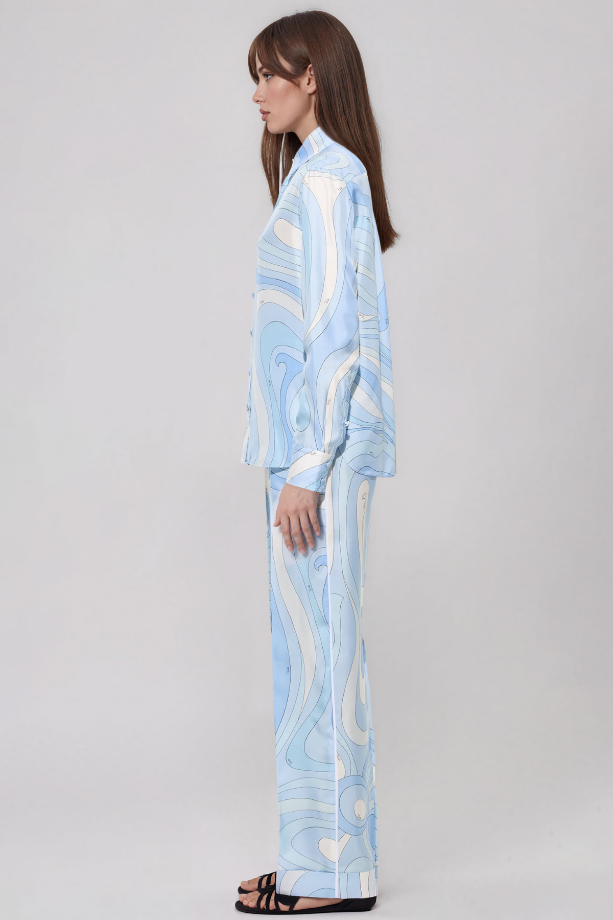 Hardmod Long Sleeve Print Pants Set
