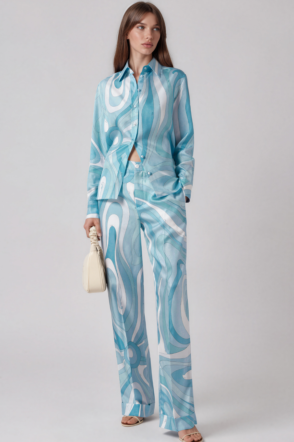 Hardmod Long Sleeve Print Pants Set