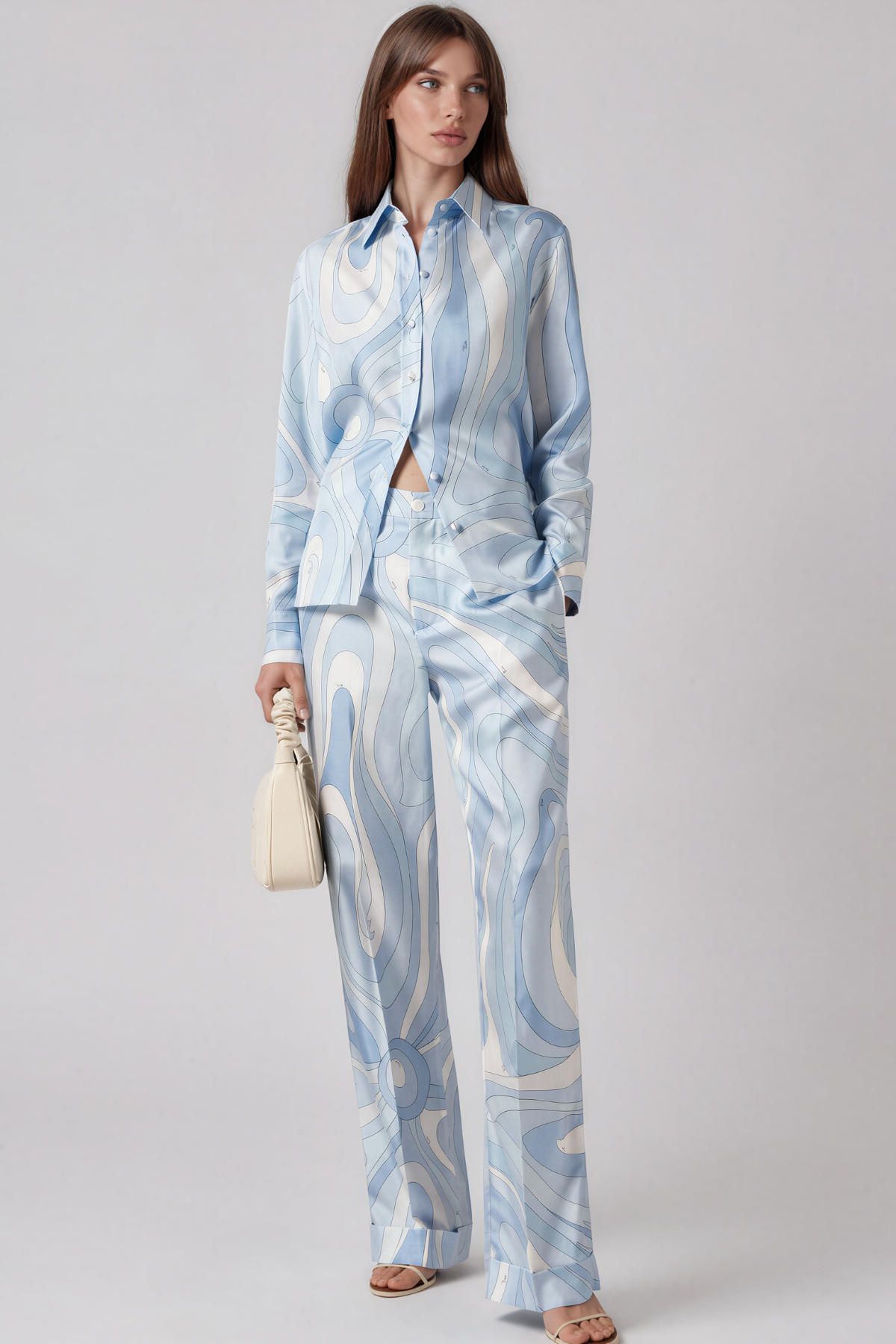 Hardmod Long Sleeve Print Pants Set