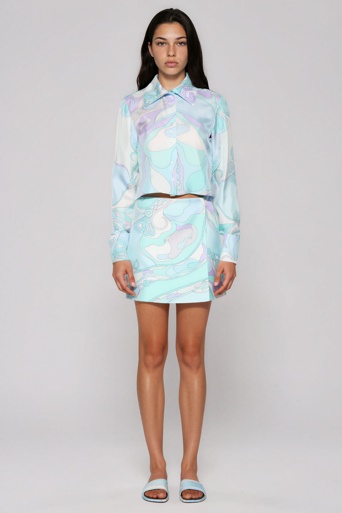 Hardmod Print Skirt Set