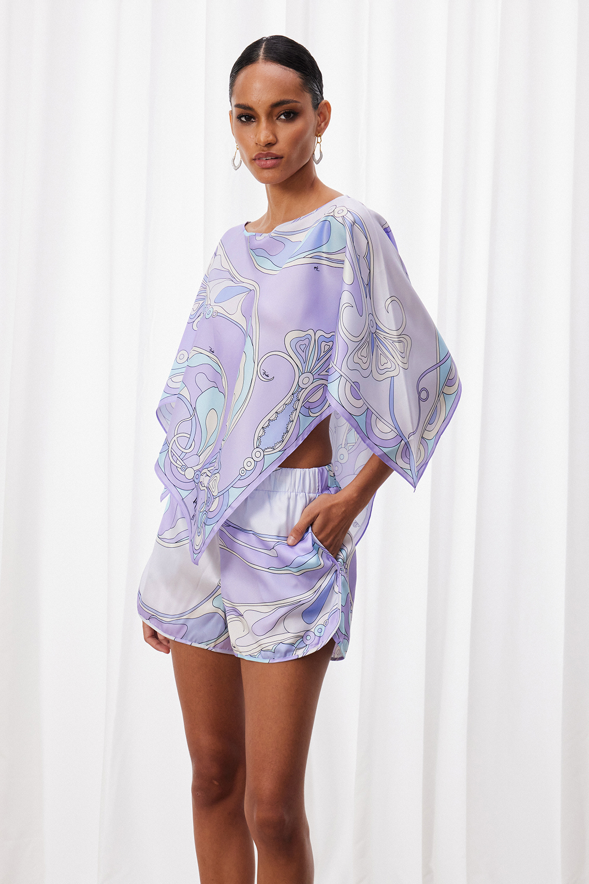 Hardmod Shawl Shorts Set