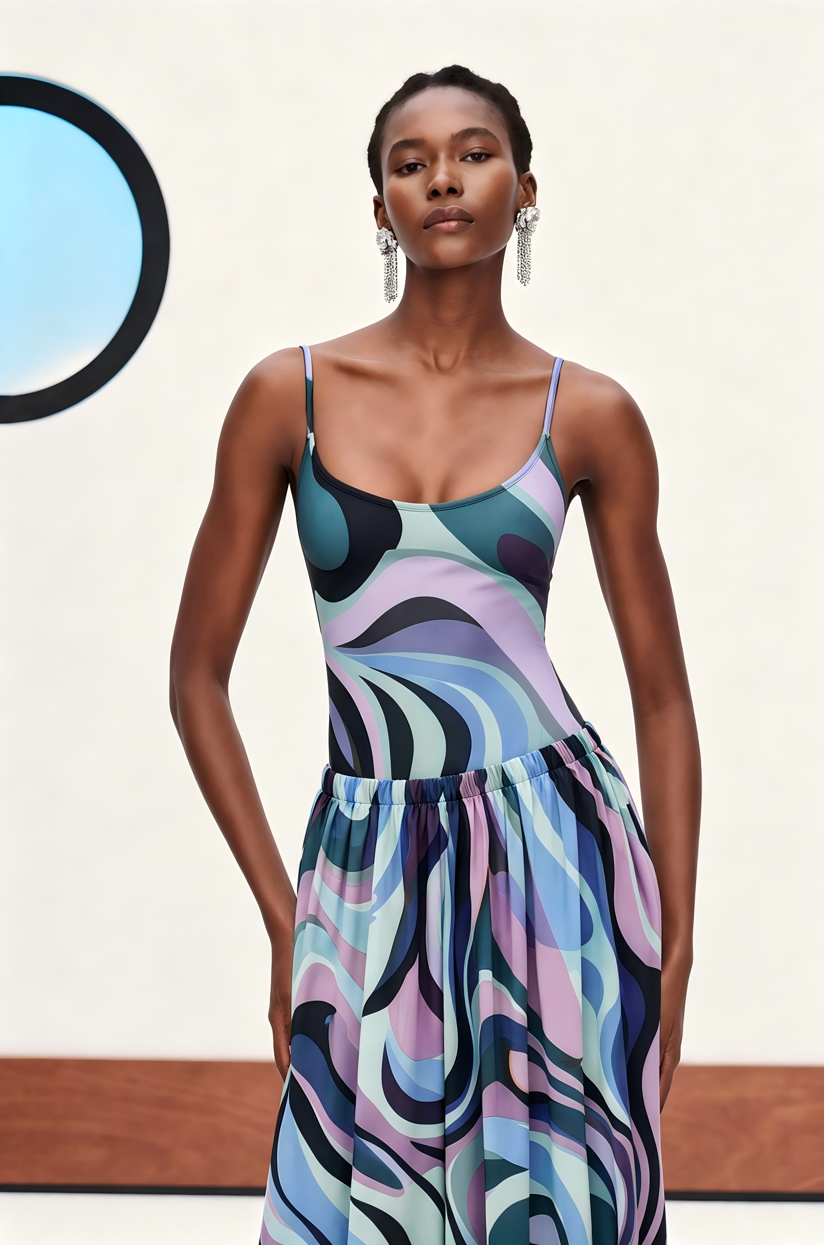 Hardmod Spagehtti Print Pants Set