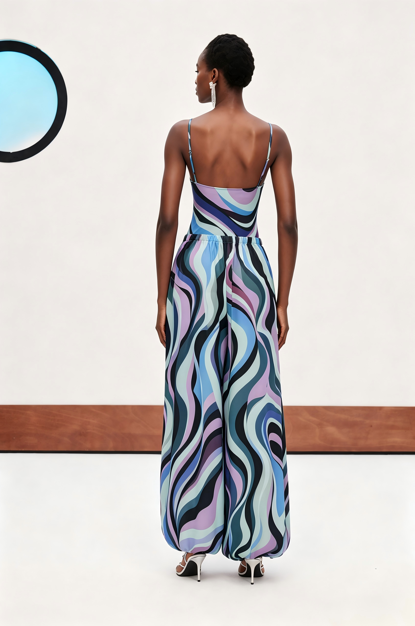 Hardmod Spagehtti Print Pants Set
