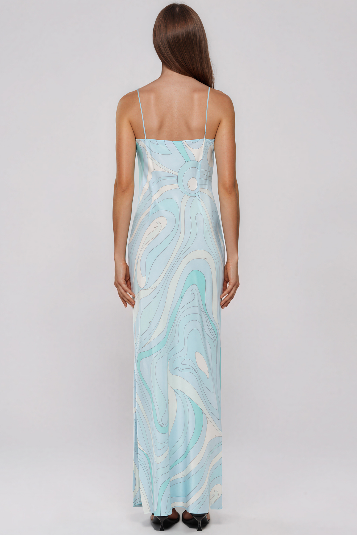 Hardmod Spaghetti Print Maxi Dress