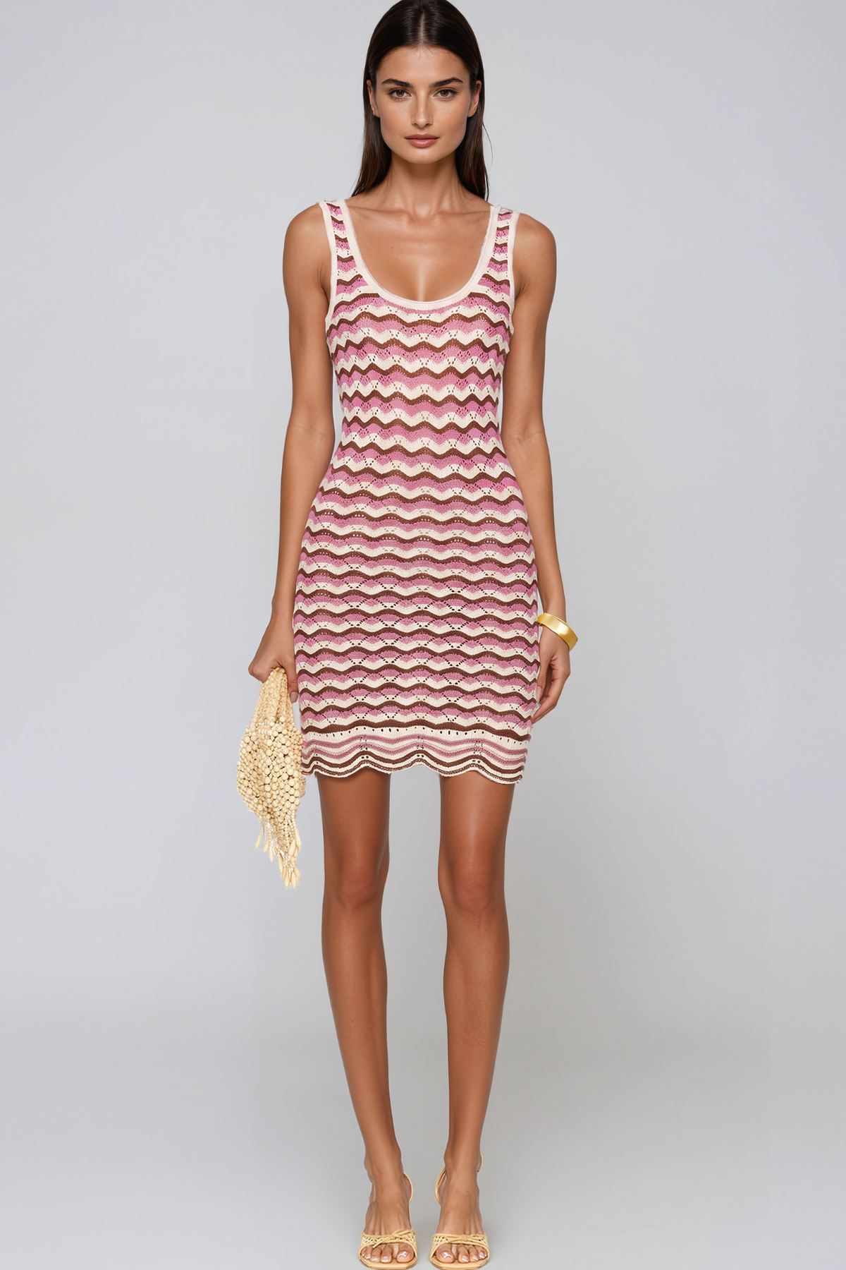 Henry Stripe Knit Mini Dress