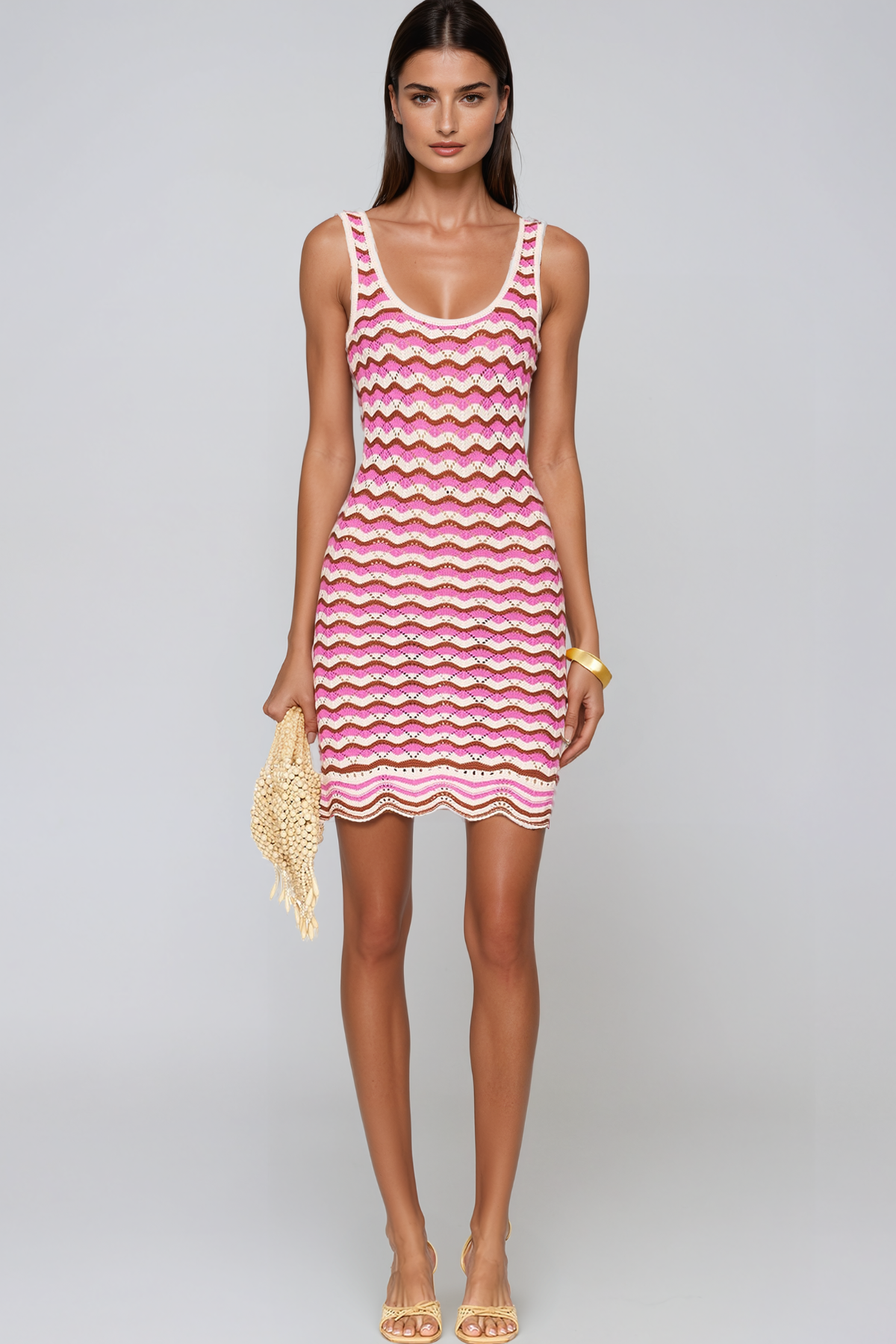 Henry Stripe Knit Mini Dress