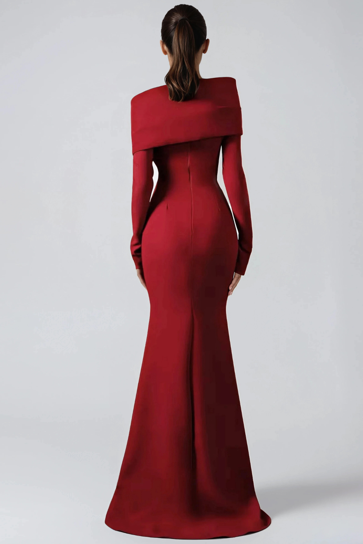 Herlequin Off Shoulder Mermaid Maxi Dress