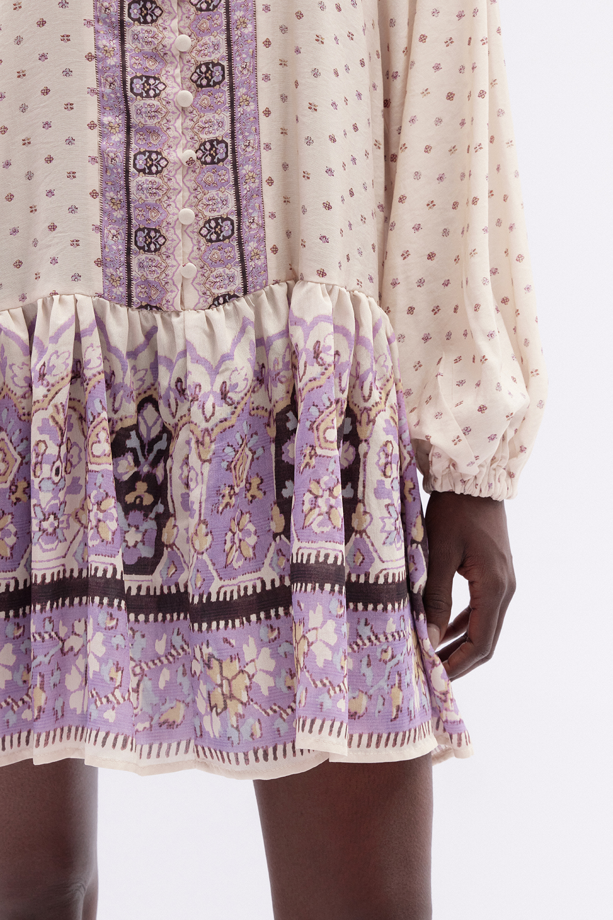 Hermokrates Floral Mini Dress