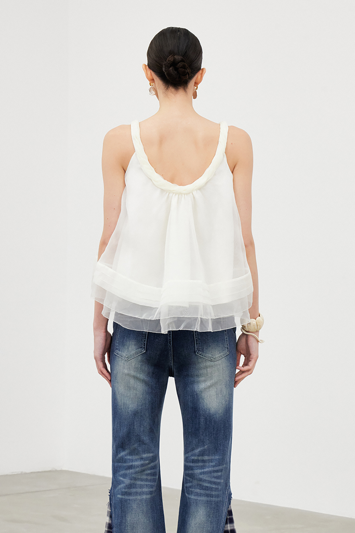 Iacobus Twist Mesh Top