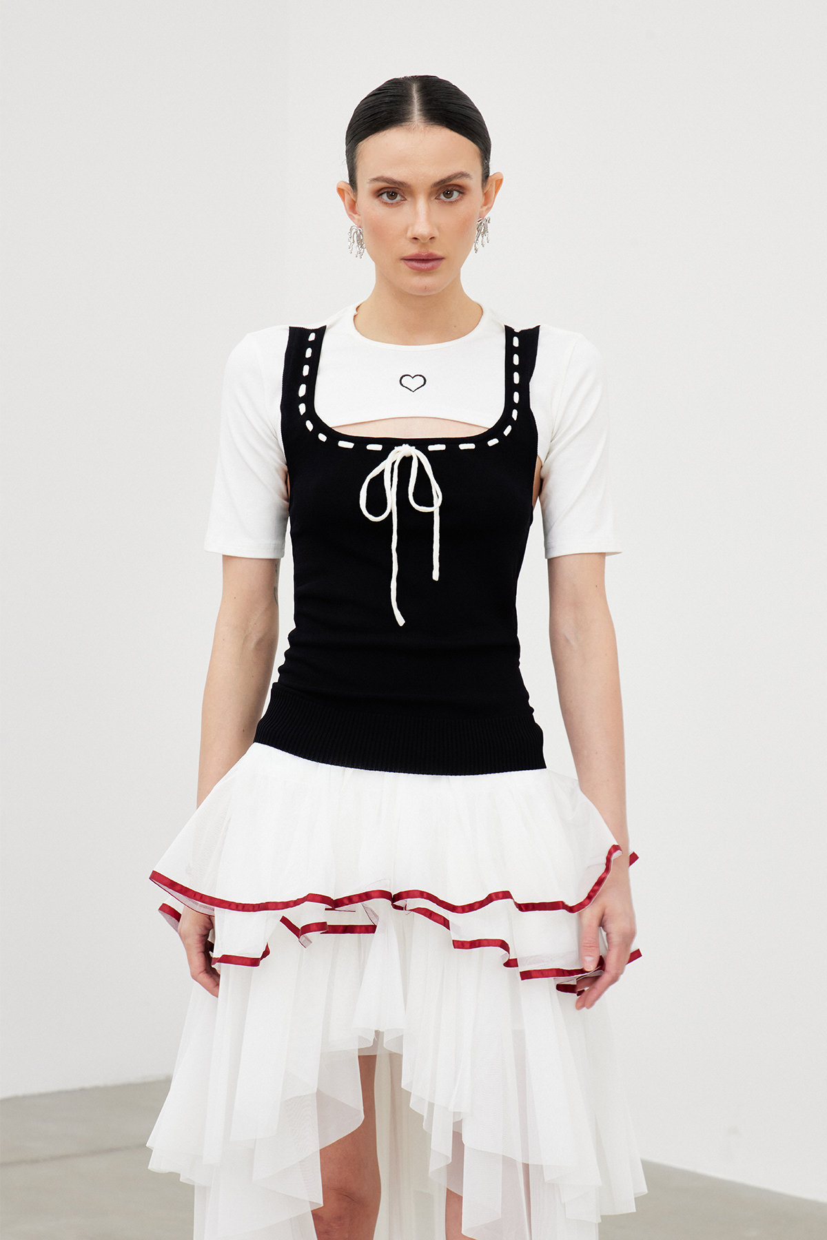 Iain Cutout Knit Top