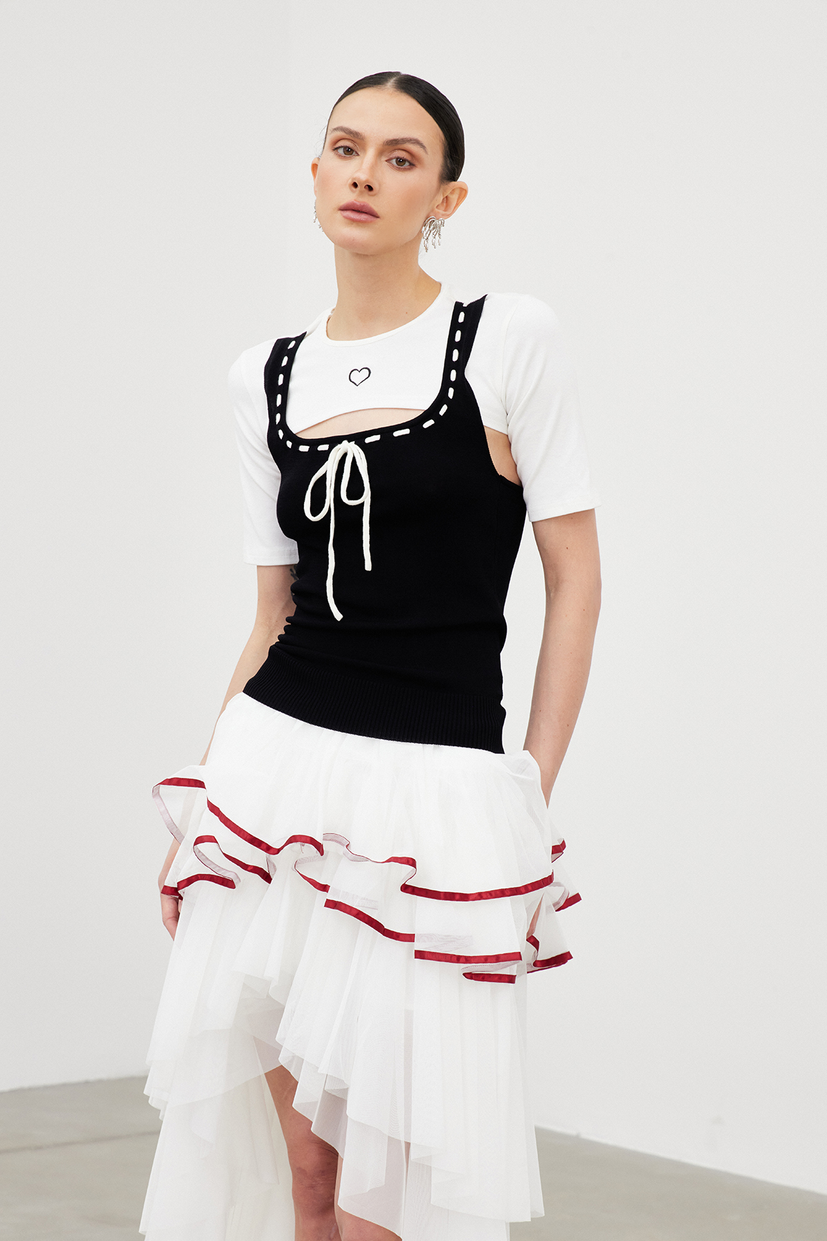 Iain Cutout Knit Top