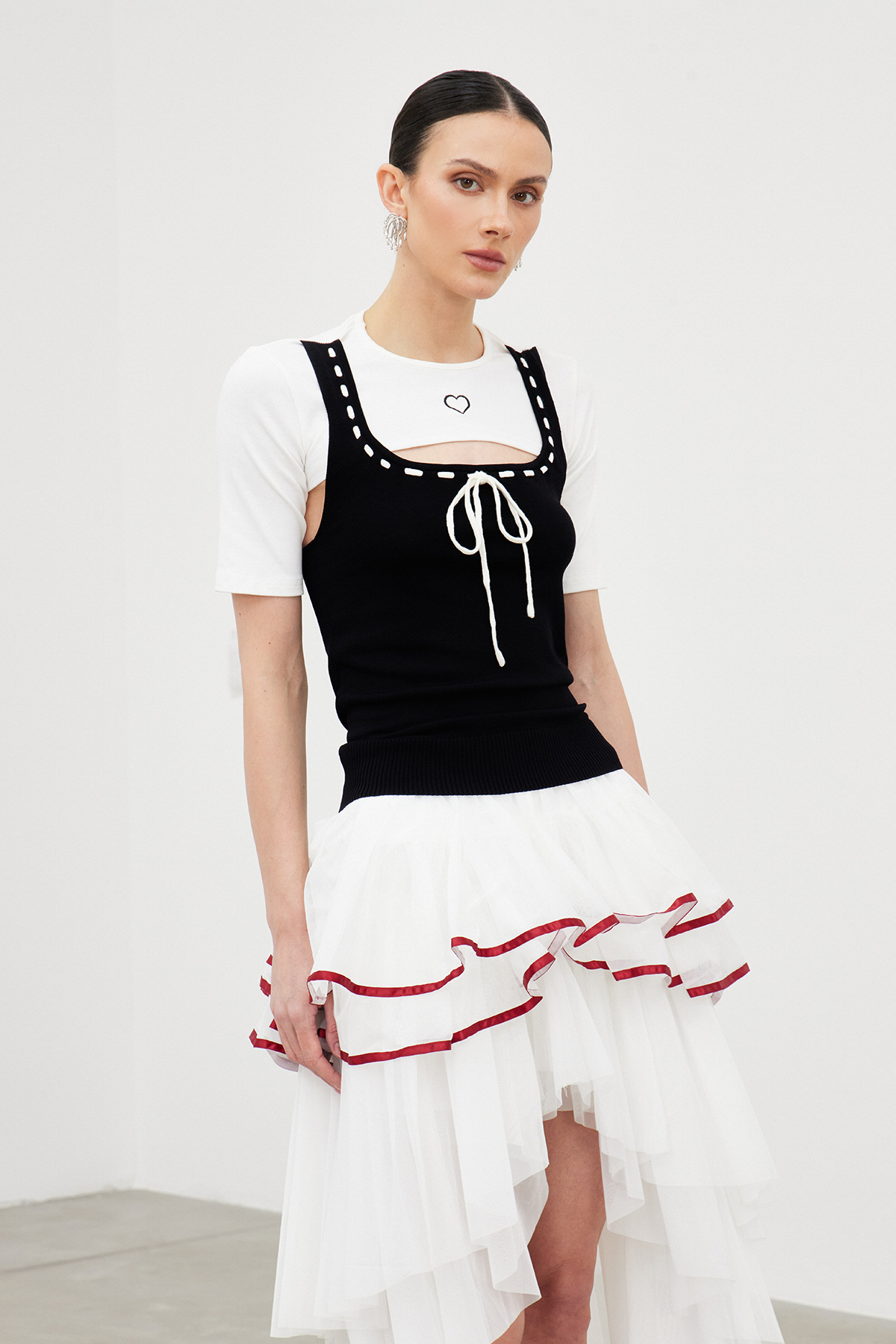 Iain Cutout Knit Top