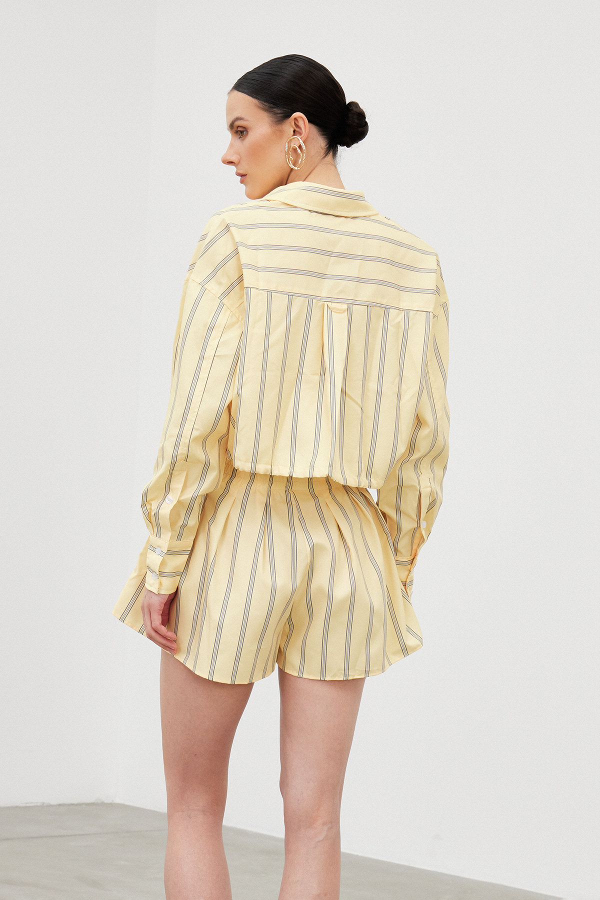 Ianus Stripe Short Set