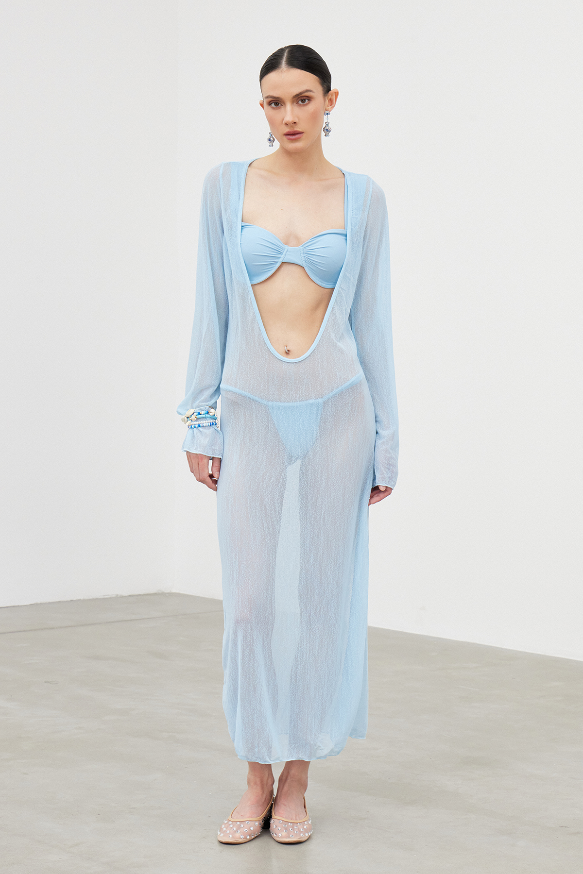 Iasmin Three Piece Ruch Swimwear