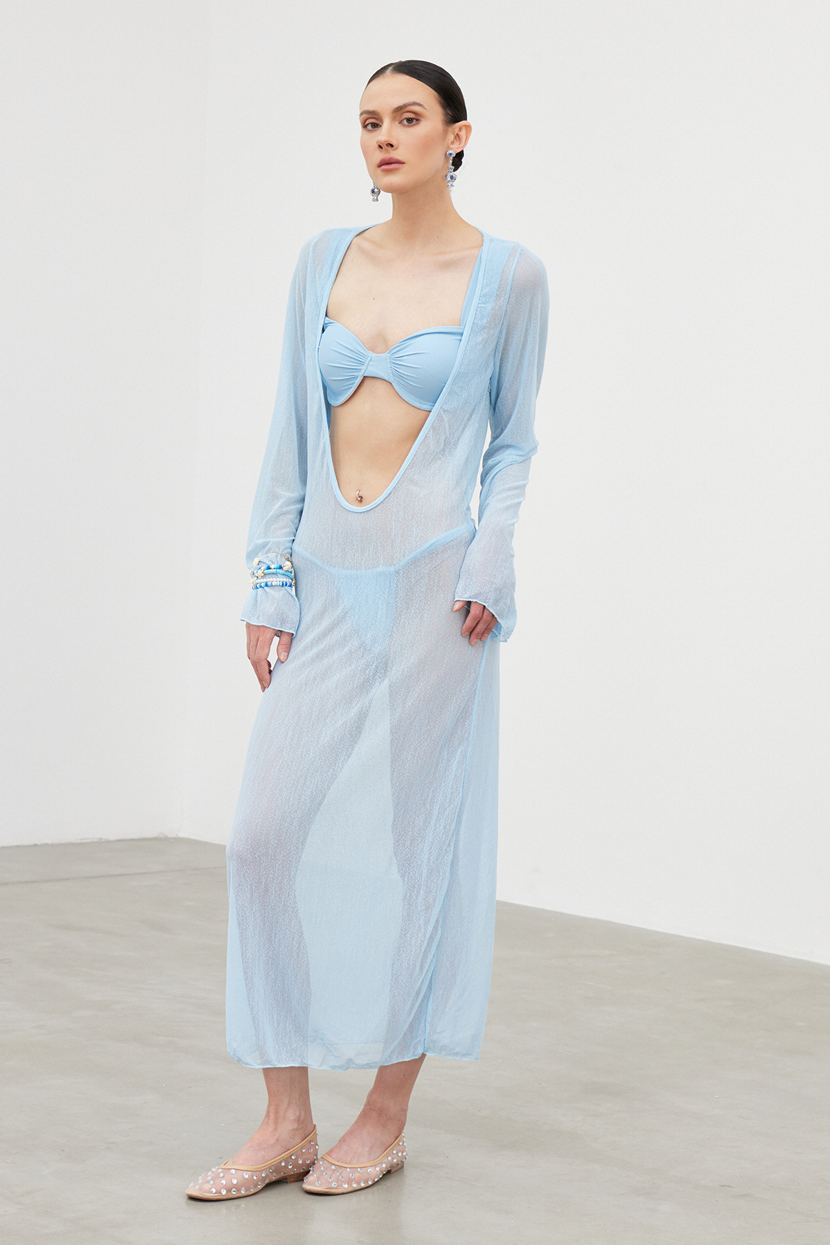 Iasmin Three Piece Ruch Swimwear