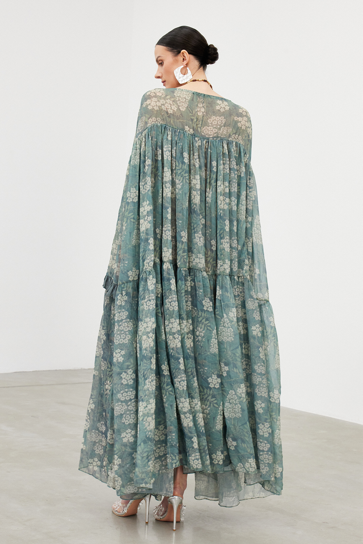 Ibraheem Oversized Ruch Maxi Dress