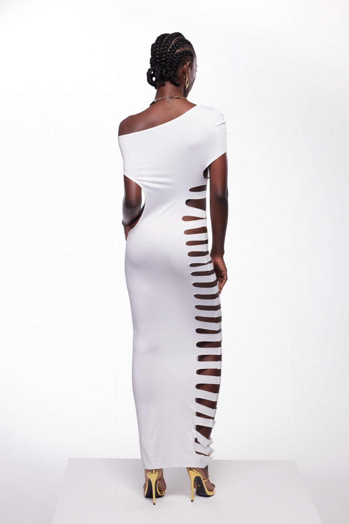 Idriss Cutout Bodycon Maxi Dress
